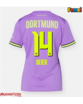 Borussia Dortmund Maximilian Beier #14 Tricou Fotbal Replică 2026-27 Femei Treilea Borussia Dortmund Maximilian Beier #14 Tricou Fotbal Replică 2026-27 Femei Treilea
